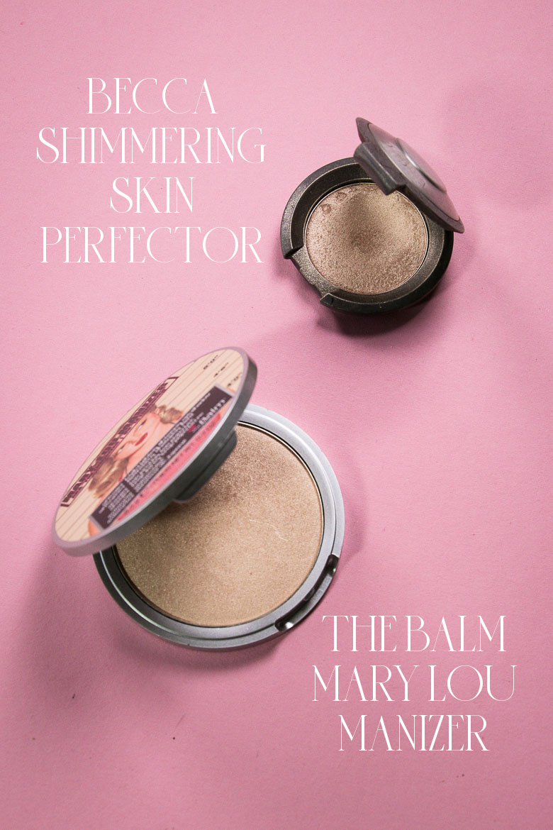 High End: BECCA Shimmering Skin Perfector* Drogerie Alternative: THE BALM Mary Lou Manizer Highlighter*
