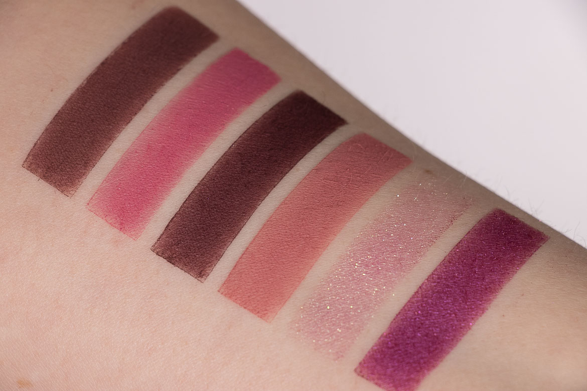 Swatches Juvia's Place The Mauves Palette