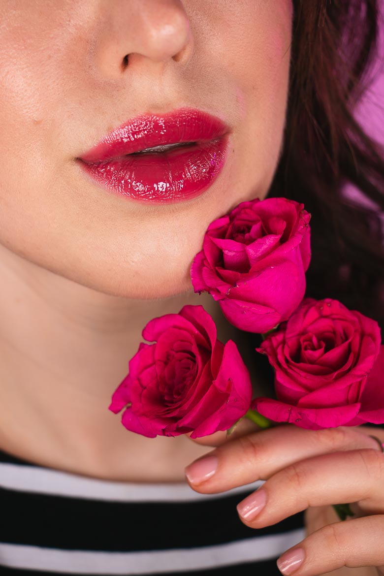 SHISEIDO Laquer Ink Lip Shine Optic Rose