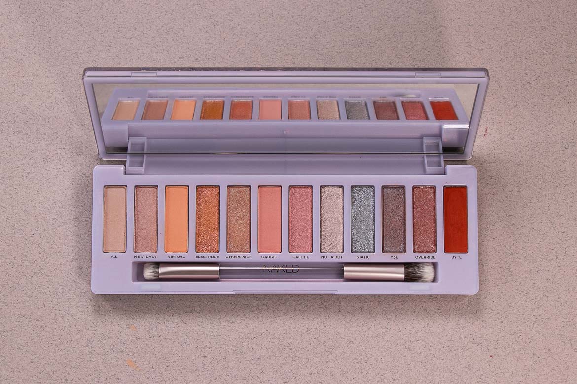 Urban Decay Naked Cyber Palette Swatches