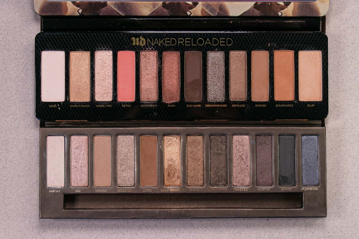 Urban Decay Naked Palette und Naked Reloaded