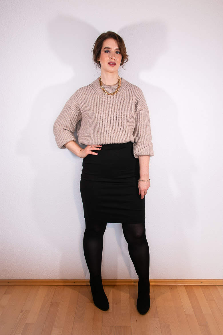 Chunky Strickpullover Styling