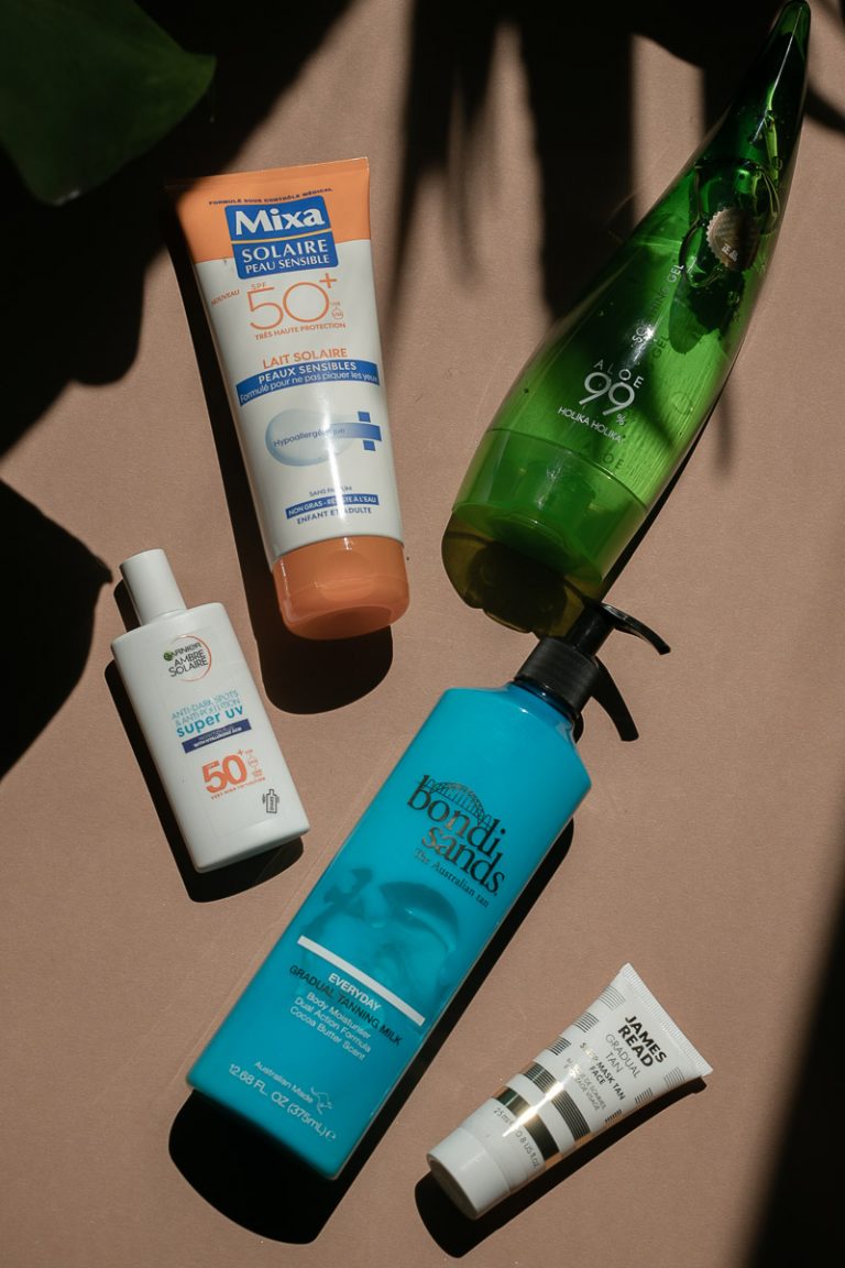 Sonnenschutz, Selbstbräuner & After Sun Routine 2022 Carina Teresa